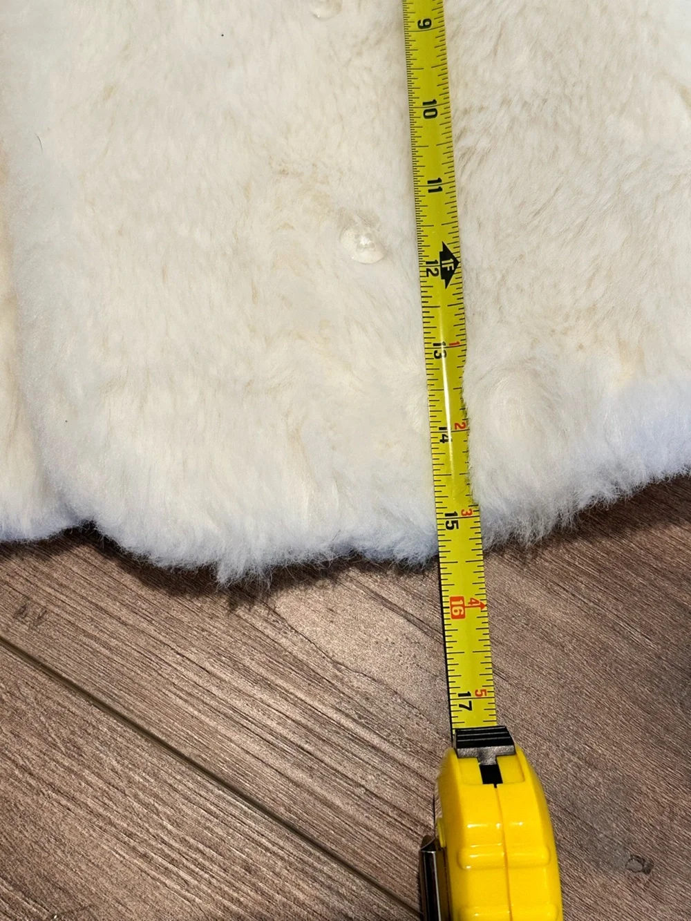 Janie and Jack Soft as Snow Faux  Fur Jacket Girls 5-6
